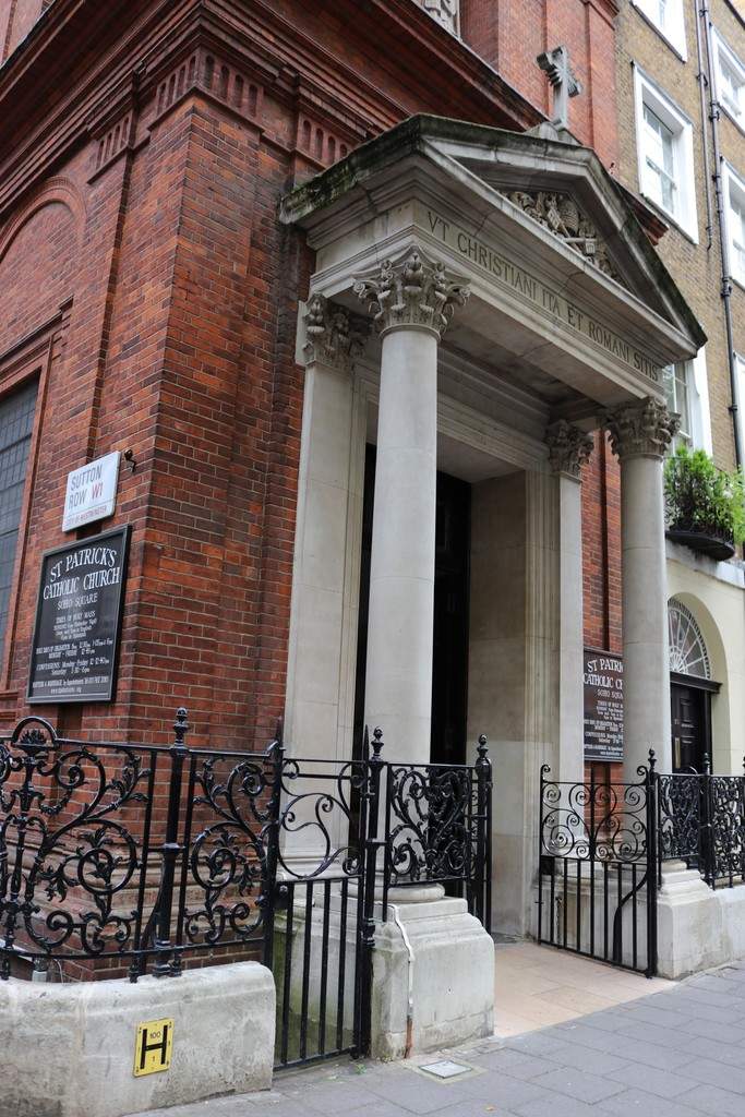 Facts about Soho - St Patrick's Church