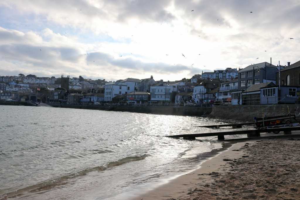 South West Cornwall - Boat launch at sunset