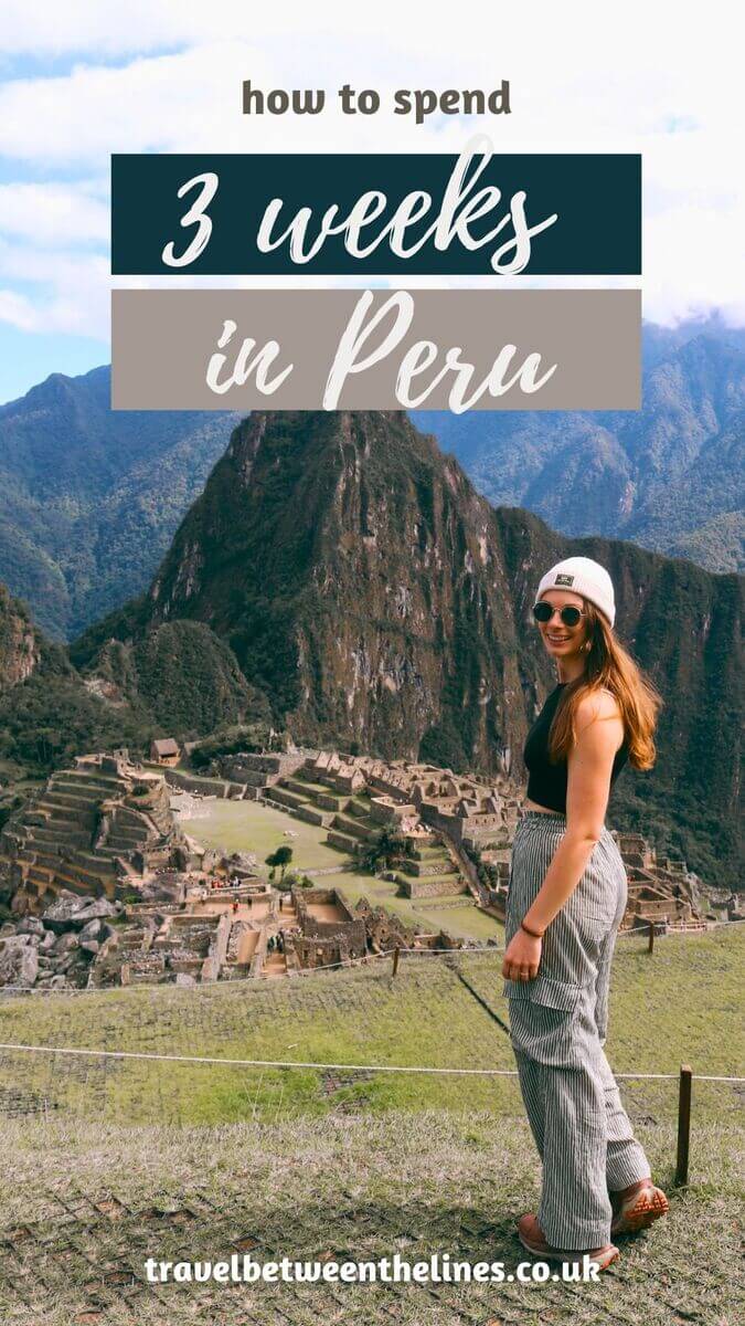 Peru itinerary